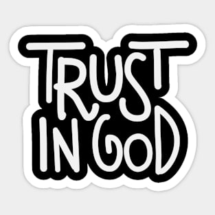 trust in God Sticker